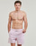 Υφασμάτινα Άνδρας Μαγιώ / shorts για την παραλία Polo Ralph Lauren MAILLOT DE BAIN A RAYURES EN COTON MELANGE Ροζ / Άσπρο / Carmel / Pink / Seersucker