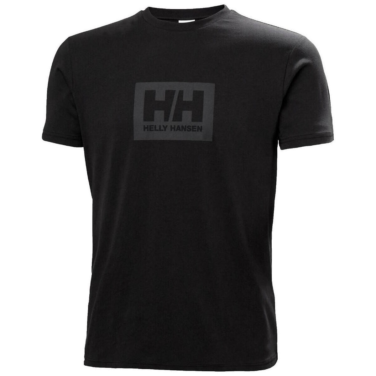 Υφασμάτινα Άνδρας T-shirt με κοντά μανίκια Helly Hansen  Black