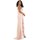 Υφασμάτινα Γυναίκα Μακριά Φορέματα Impero Couture J10881A Ροζ