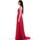 Υφασμάτινα Γυναίκα Μακριά Φορέματα Impero Couture KD049 Violet