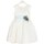 Υφασμάτινα Κορίτσι Μακριά Φορέματα Bella Brilli BB602233 Άσπρο