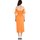 Υφασμάτινα Γυναίκα Μακριά Φορέματα Yes Zee A431-EK00 Orange