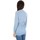 Υφασμάτινα Γυναίκα Μπλουζάκια με μακριά μανίκια White Wise WW4110 Μπλέ