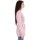Υφασμάτινα Γυναίκα Μπλουζάκια με μακριά μανίκια White Wise WW4110 Ροζ