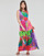 Υφασμάτινα Γυναίκα Μακριά Φορέματα Desigual VEST_SANDALL Multicolour