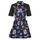 Υφασμάτινα Γυναίκα Κοντά Φορέματα Desigual VEST_SINA Black / Multicolour