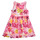 Υφασμάτινα Κορίτσι Κοντά Φορέματα Desigual VEST_INGRID Ροζ / Yellow