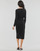 Υφασμάτινα Γυναίκα Κοντά Φορέματα Karl Lagerfeld LONG SLEEVE JERSEY DRESS Black