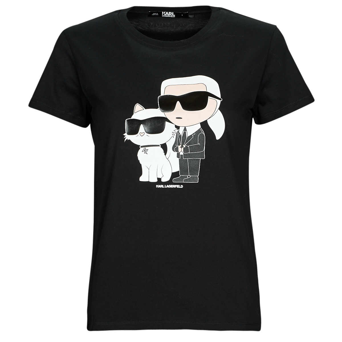 T-shirt με κοντά μανίκια Karl Lagerfeld IKONIK 2.0 T-SHIRT
