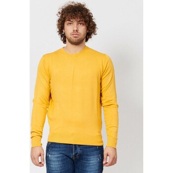 Υφασμάτινα Άνδρας T-shirt με κοντά μανίκια Yes Zee M835-MR00 Yellow