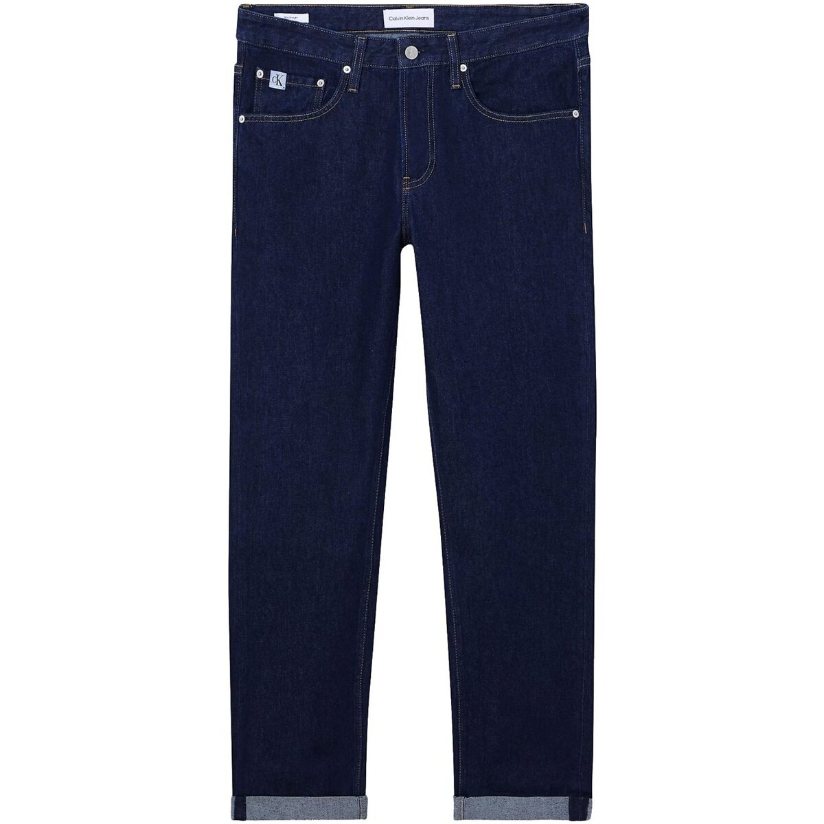 Υφασμάτινα Άνδρας Τζιν σε ίσια γραμμή Calvin Klein Jeans J30J321430 Μπλέ