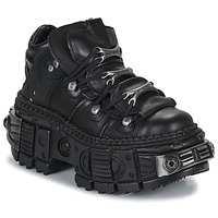 Παπούτσια Derby New Rock M-WALL106-C8 Black