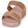 Παπούτσια Γυναίκα Τσόκαρα FitFlop LULU GLITTER SLIDES Ροζ / Dore / Ροζ