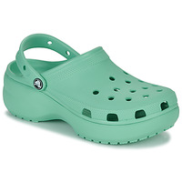 Παπούτσια Γυναίκα Σαμπό Crocs Classic Platform Clog W Green