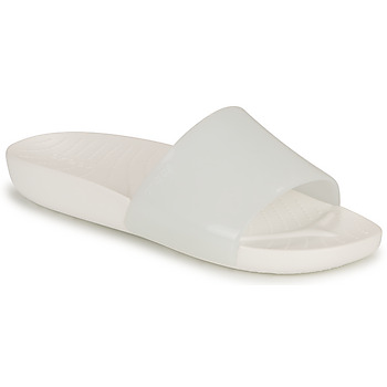 Παπούτσια Γυναίκα σαγιονάρες Crocs Crocs Splash Glossy Slide Άσπρο