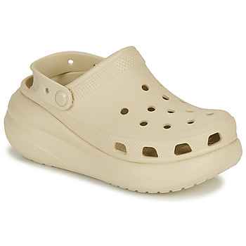 Παπούτσια Γυναίκα Σαμπό Crocs Classic Crush Clog Beige