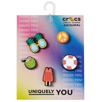 Αξεσουάρ Accessoires Υποδήματα Crocs JIBBITZ HAPPY SUMMER 5 PACK Multicolour