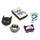 Αξεσουάρ Accessoires Υποδήματα Crocs Batman 5Pck Multicolour
