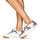 Παπούτσια Γυναίκα Χαμηλά Sneakers Semerdjian TALINE-9337 Άσπρο / Silver / Ροζ