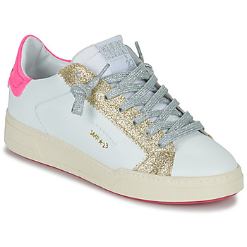 Παπούτσια Γυναίκα Χαμηλά Sneakers Semerdjian NINJA-9364 Άσπρο / Gold / Ροζ