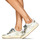 Παπούτσια Γυναίκα Χαμηλά Sneakers Semerdjian CHITA-9413 Gold / Άσπρο