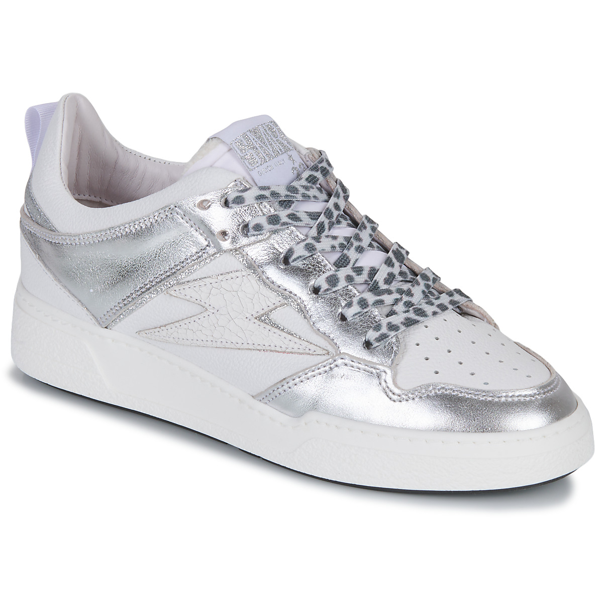 Παπούτσια Γυναίκα Χαμηλά Sneakers Semerdjian CHITA-9414 Άσπρο / Silver