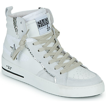 Παπούτσια Γυναίκα Ψηλά Sneakers Semerdjian MARAL-9564 Άσπρο / Beige / Silver