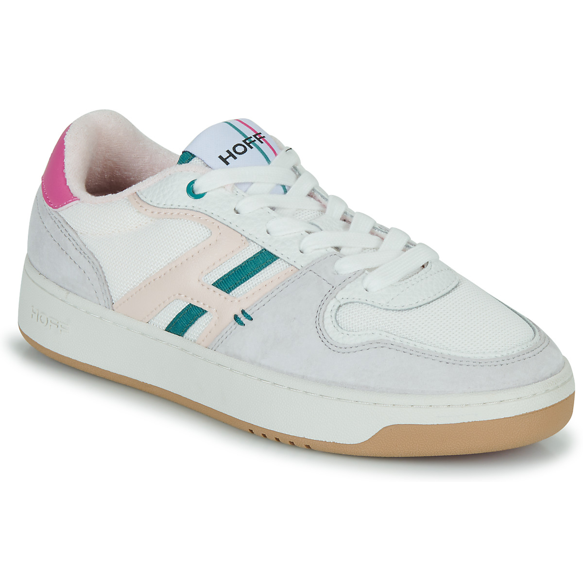 Παπούτσια Γυναίκα Χαμηλά Sneakers HOFF PIGALLE Άσπρο / Ροζ