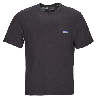 Υφασμάτινα Άνδρας T-shirt με κοντά μανίκια Patagonia M's Regenerative Organic Certified Cotton LW Pocket Tee Black