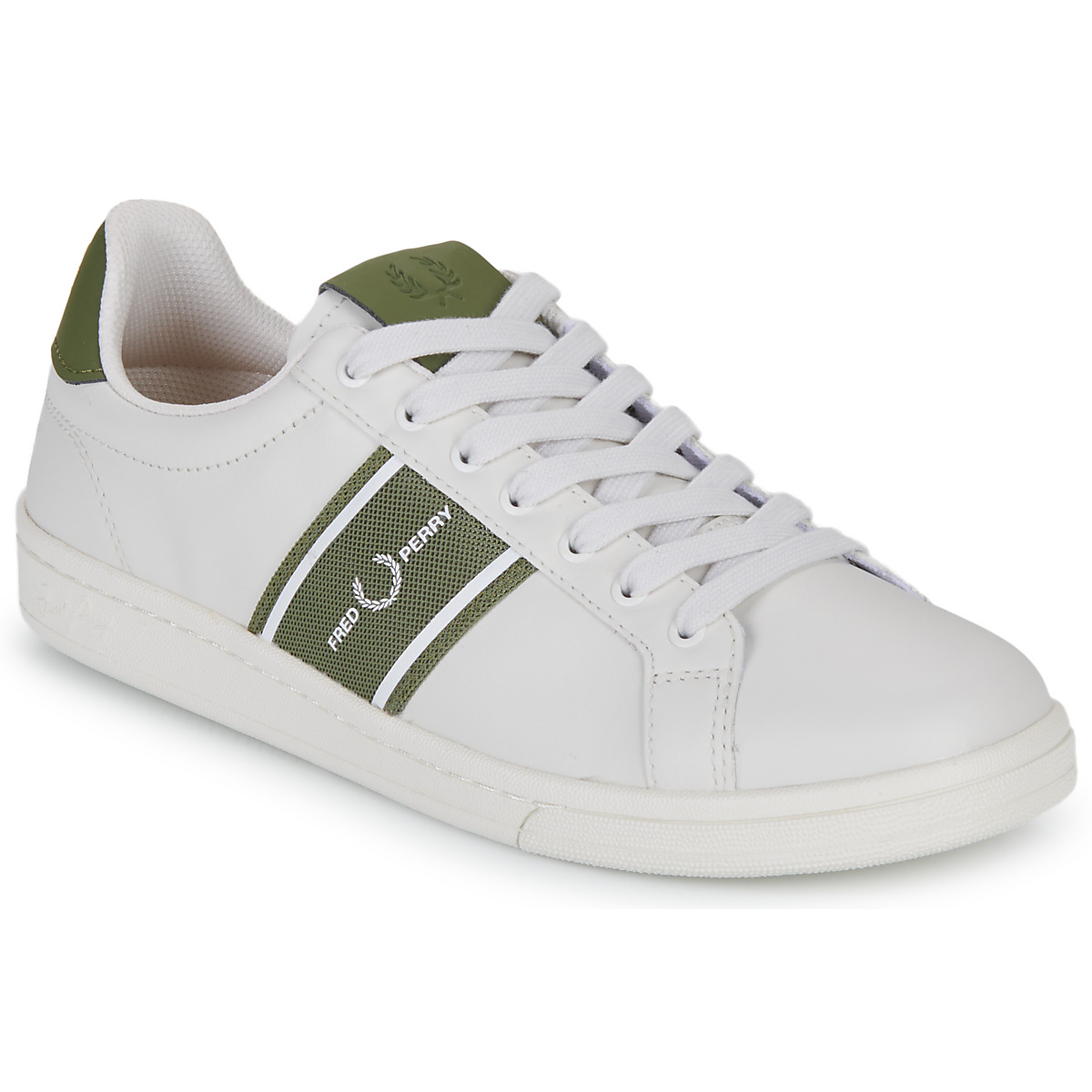Fred Perry  Xαμηλά Sneakers Fred Perry B721 LEA/GRAPHIC BRAND MESH