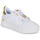 Παπούτσια Γυναίκα Χαμηλά Sneakers Lacoste L002 Άσπρο / Gold