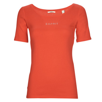 Υφασμάτινα Γυναίκα T-shirt με κοντά μανίκια Esprit tshirt sl Red