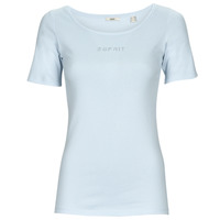 Υφασμάτινα Γυναίκα T-shirt με κοντά μανίκια Esprit tee Μπλέ