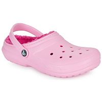Παπούτσια Κορίτσι Σαμπό Crocs Classic Lined Clog K Ροζ