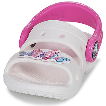 Crocs Classic Embellished Sandal T Άσπρο / Violet