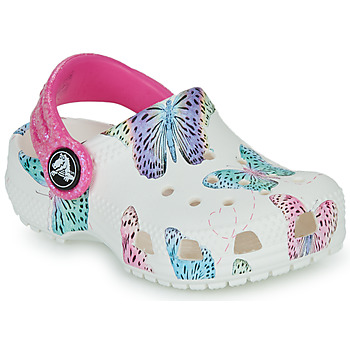 Παπούτσια Κορίτσι Σαμπό Crocs Classic Butterfly Clog T Άσπρο / Violet