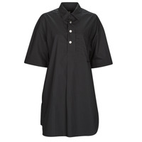 Υφασμάτινα Γυναίκα Κοντά Φορέματα G-Star Raw shirt dress 2.0 Dk / Μαυρο