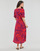 Υφασμάτινα Γυναίκα Μακριά Φορέματα Les Petites Bombes DONETA Red / Violet