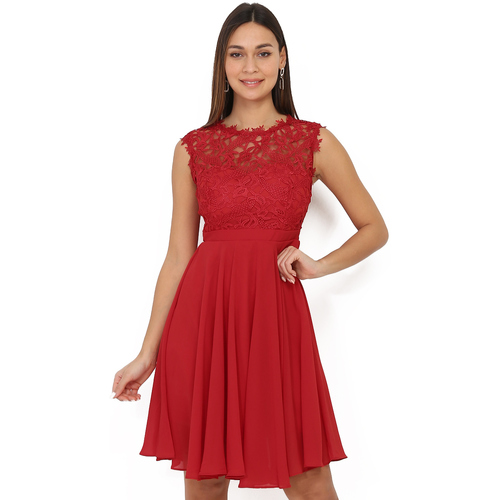 Υφασμάτινα Γυναίκα Φορέματα La Modeuse 19381_P54478 Red