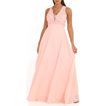 Υφασμάτινα Γυναίκα Φορέματα La Modeuse 19436_P54620 Ροζ