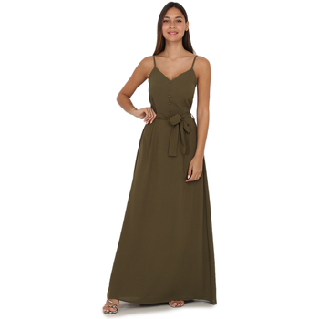 Υφασμάτινα Γυναίκα Φορέματα La Modeuse 19494_P54774 Green
