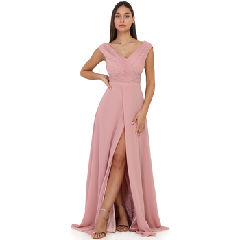 Υφασμάτινα Γυναίκα Φορέματα La Modeuse 19631_P55087 Ροζ