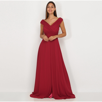 Υφασμάτινα Γυναίκα Φορέματα La Modeuse 19632_P55090 Red