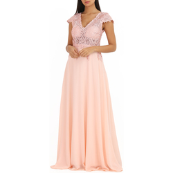 Υφασμάτινα Γυναίκα Φορέματα La Modeuse 19636_P55102 Ροζ