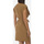 Υφασμάτινα Γυναίκα Φορέματα La Modeuse 19641_P55115 Brown