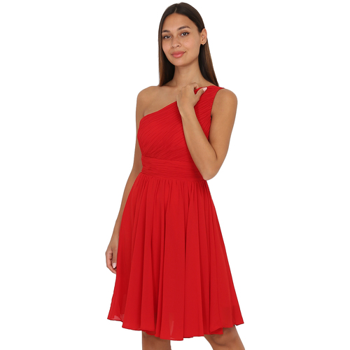 Υφασμάτινα Γυναίκα Φορέματα La Modeuse 19645_P55130 Red