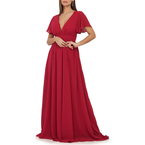 Υφασμάτινα Γυναίκα Φορέματα La Modeuse 32634_P74088 Red