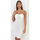 Υφασμάτινα Γυναίκα Φορέματα La Modeuse 32795_P74393 Άσπρο