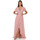 Υφασμάτινα Γυναίκα Φορέματα La Modeuse 32847_P74486 Ροζ