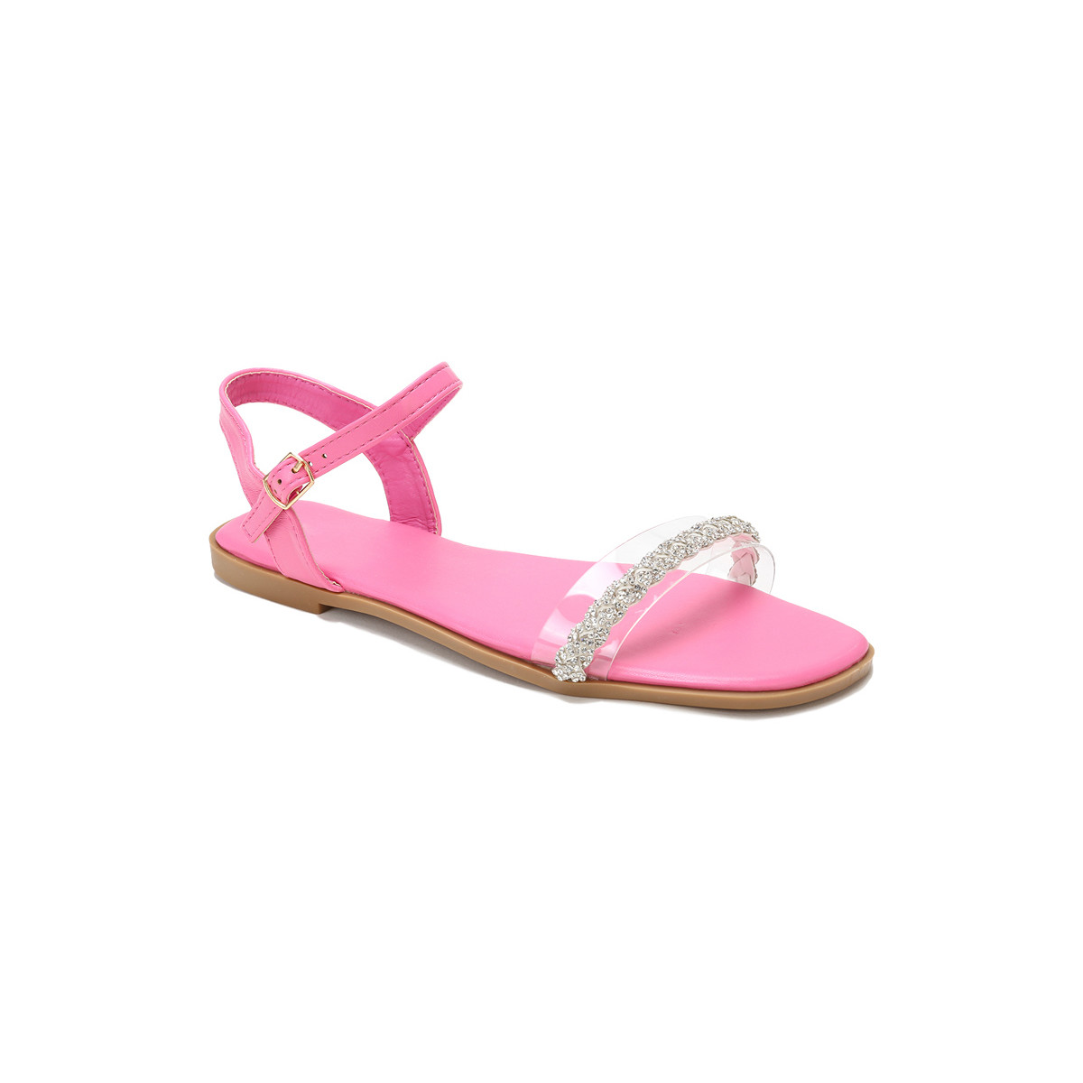 Παπούτσια Γυναίκα Σανδάλια / Πέδιλα La Modeuse 58250_P133701 Ροζ